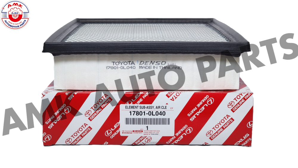 17801-0L040 | TOYOTA ELEMENT SUB-ASSY, AIR CLEANER FILTER 17801-0L040 - Genuine Auto Parts