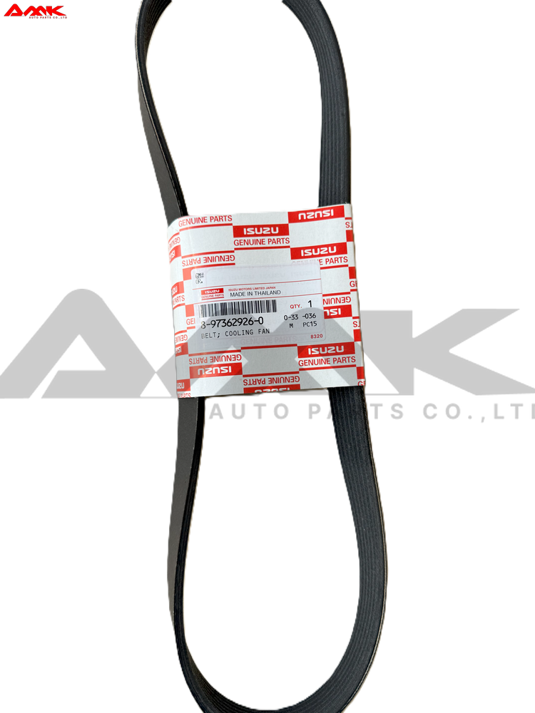 ISUZU BELT, COOLING FAN 8-97362926-0