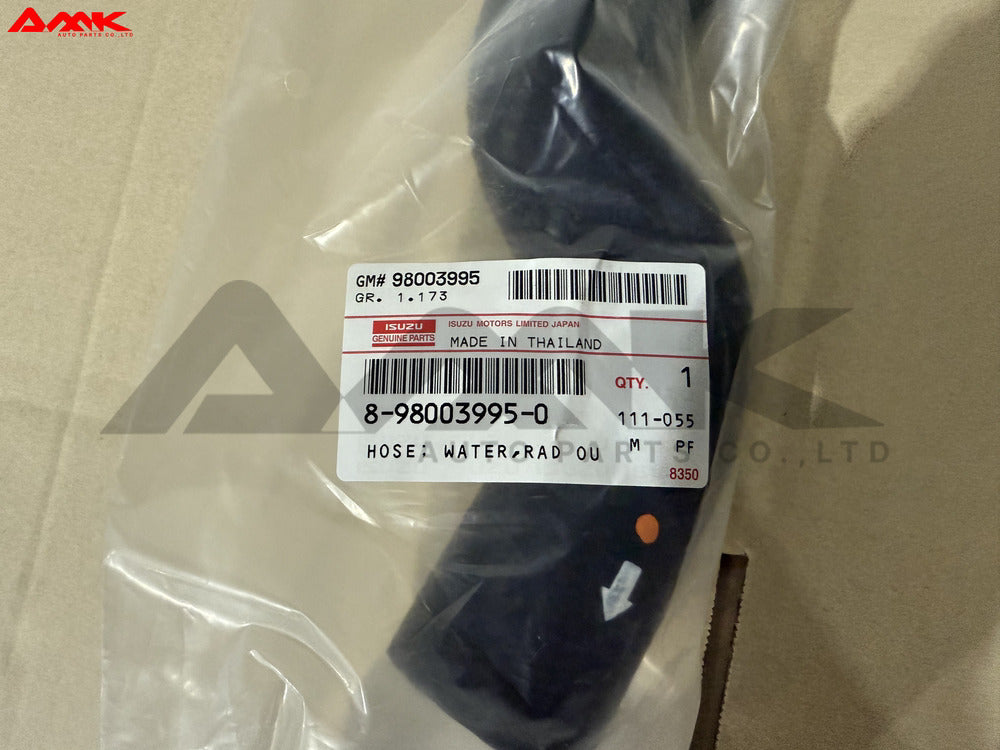ISUZU HOSE WATER, RAD OU 8-98003995-0