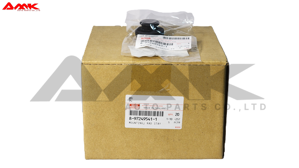 ISUZU RADIATOR RUBBER BUSHING; 8-97249541-1