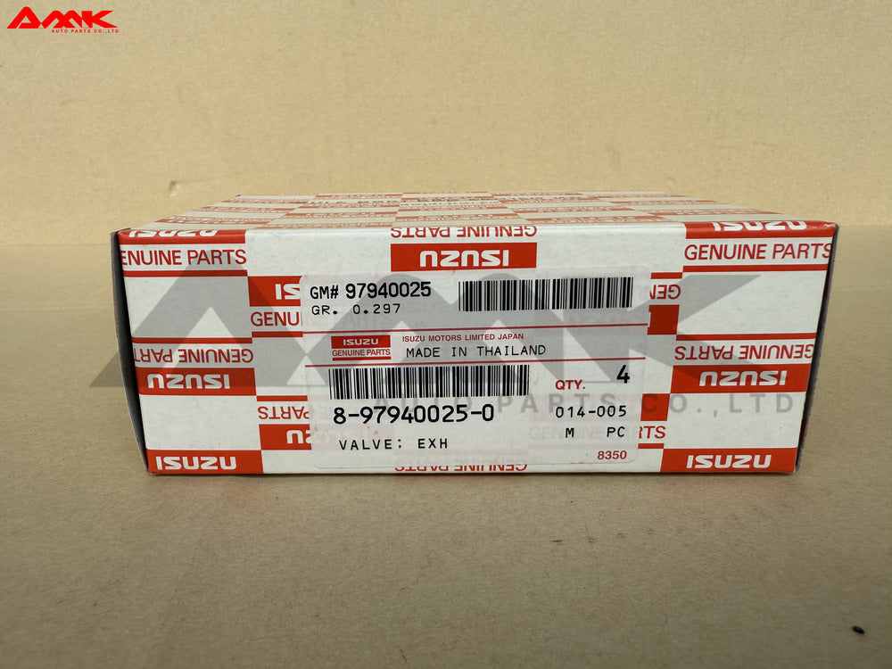 ISUZU VALVE, EXH 8-97940025-0