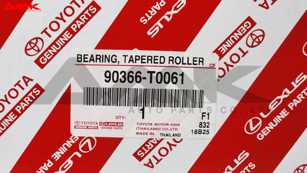 TOYOTA BEARING, TAPERED ROLLER 90366-T0061