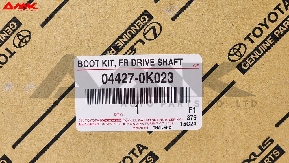 TOYOTA BOOT KIT, FR DRIVE SHAFT 04427-0K023
