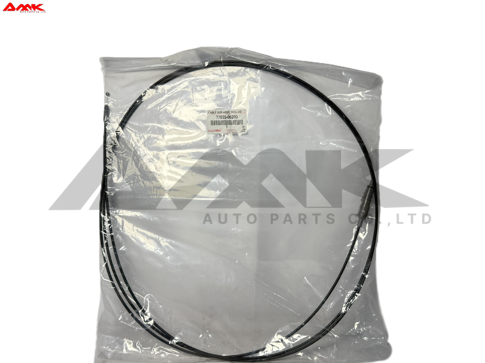 TOYOTA CABLE SUB-ASSY, FUEL LID 77035-06200