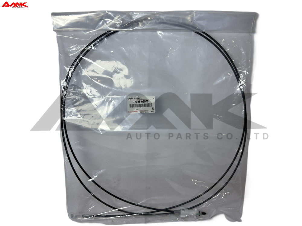 TOYOTA CABLE SUB-ASSY FUEL LID LOCK CONTROL 77035-06070