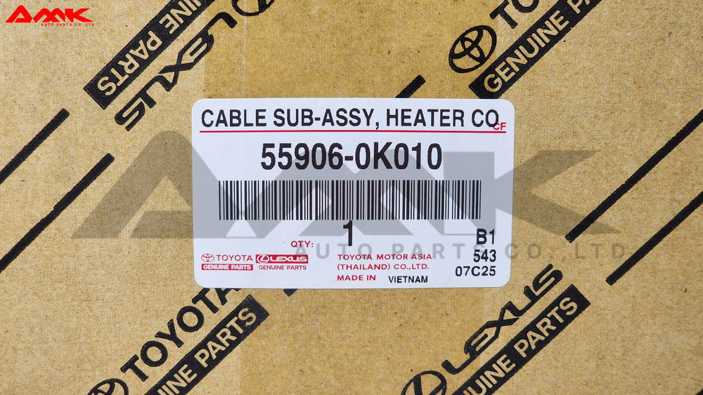 TOYOTA CABLE SUB-ASSY, HEATER CONTROL