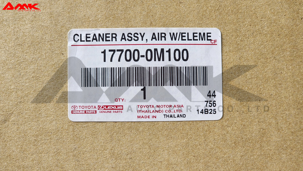 TOYOTA CLEANER ASSY, AIR W/ELEMENT 17700-0M100