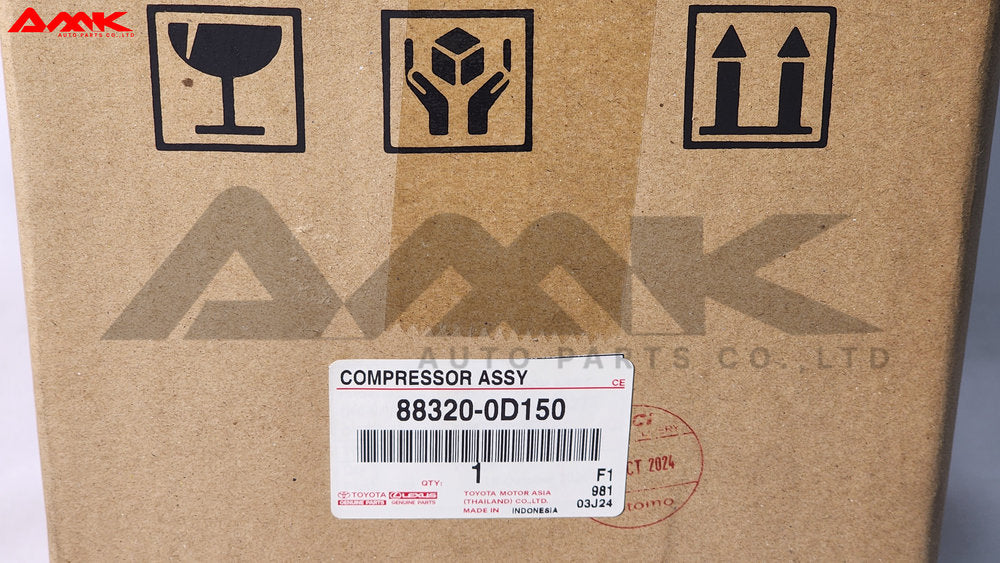 TOYOTA COMPRESSOR ASSY 88320-0D150