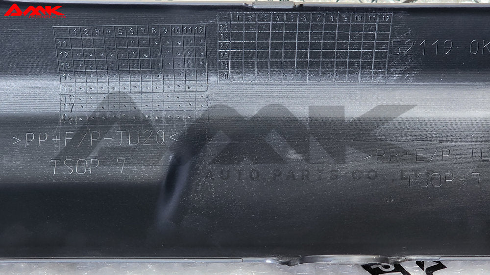 TOYOTA COVER, FR BUMPER L/COLOR 52119-0K980