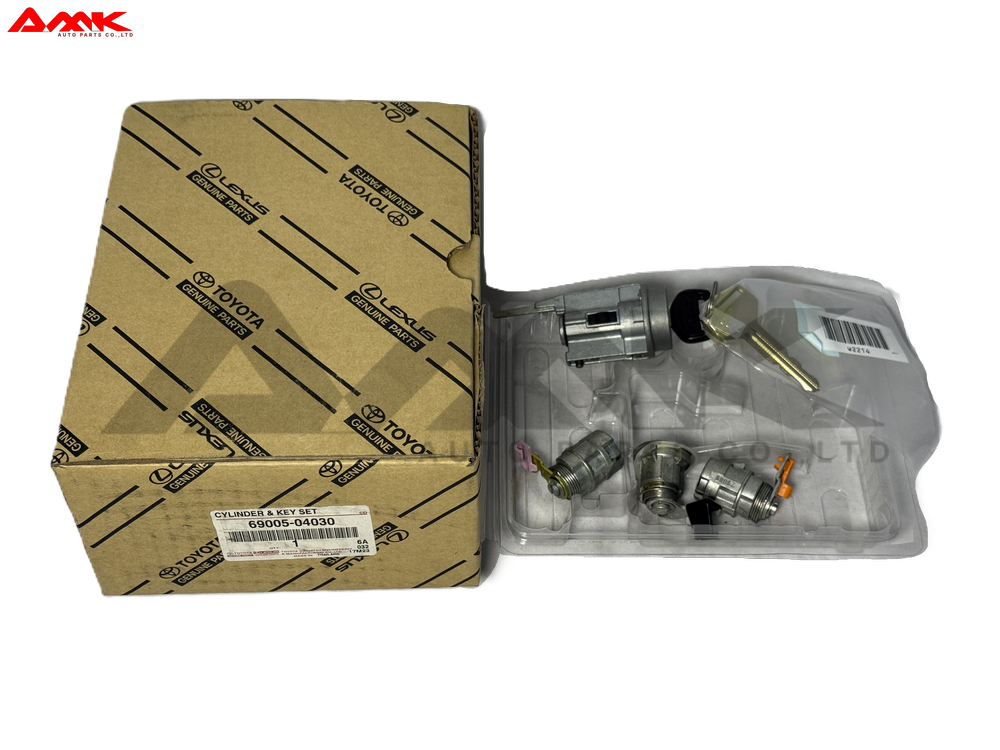 TOYOTA CYLINDER & KEY SET 69005-04030