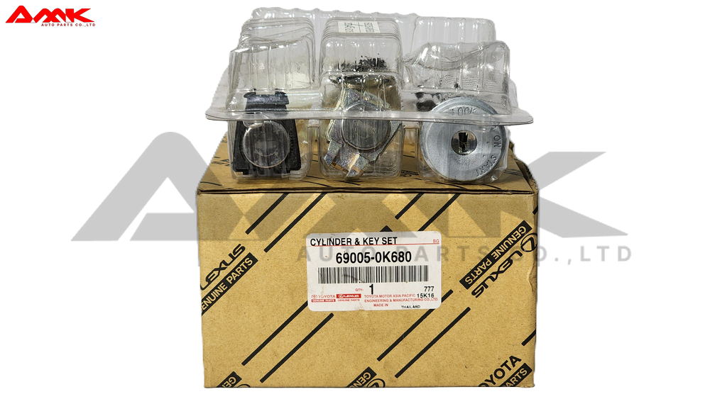 TOYOTA CYLINDER & KEY SET 69005-0K680
