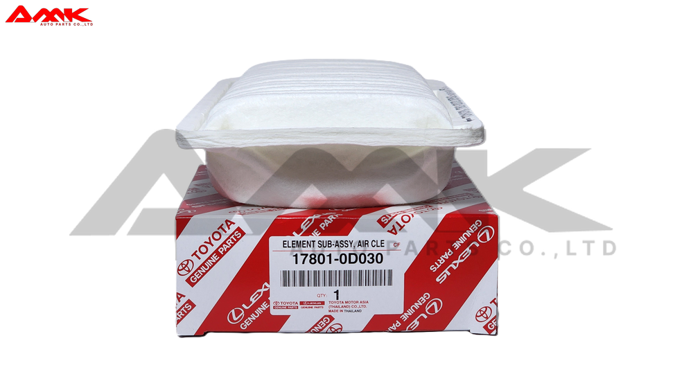 TOYOTA ELEMENT SUB-ASSY AIR CLEANER FILTER 17801-0D030