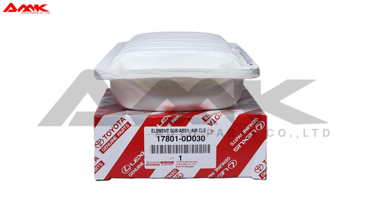 TOYOTA ELEMENT SUB-ASSY AIR CLEANER FILTER 17801-0D030