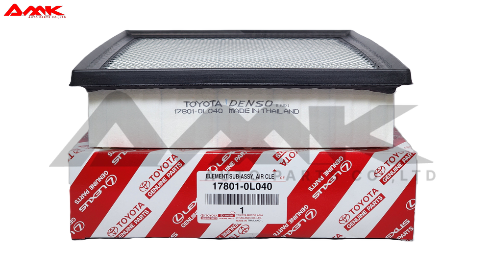 TOYOTA ELEMENT SUB-ASSY, AIR CLEANER FILTER 17801-0L040