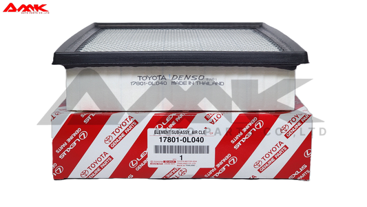 TOYOTA ELEMENT SUB-ASSY, AIR CLEANER FILTER 17801-0L040