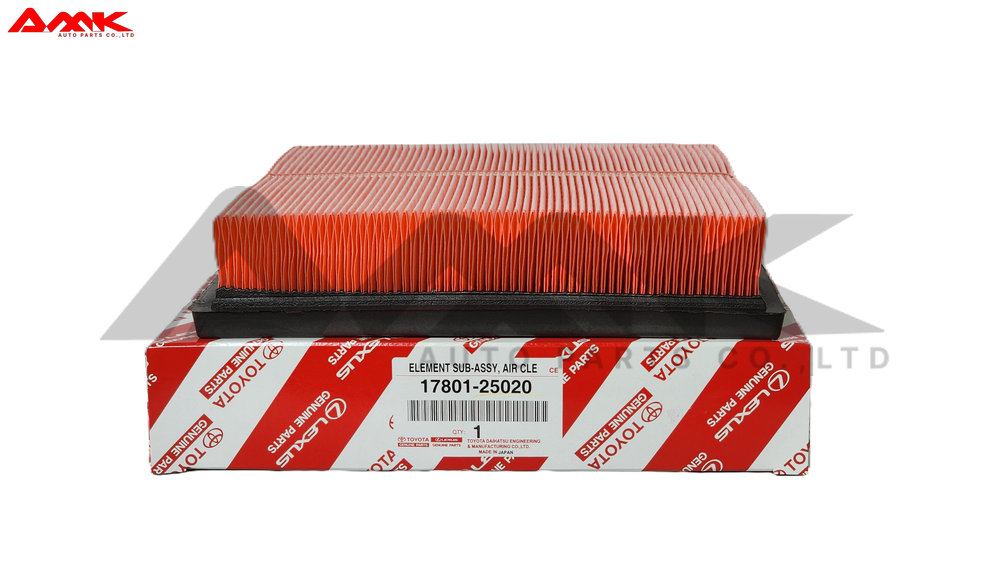 TOYOTA ELEMENT SUB-ASSY, AIR CLEANER FILTER 17801-25020