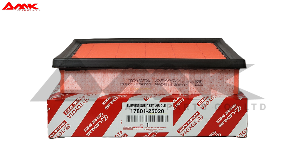 TOYOTA ELEMENT SUB-ASSY, AIR CLEANER FILTER 17801-25020
