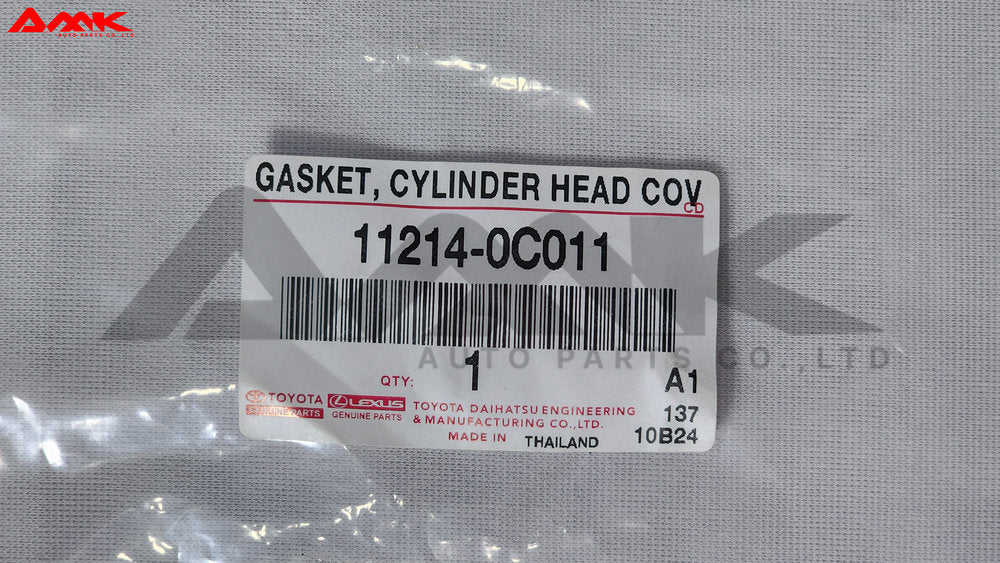 TOYOTA GASKET, CYLINDER HEAD COVER 11214-0C011