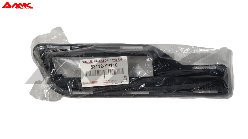 TOYOTA GRILLE, RADIATOR, LWR RH 53112-YP110