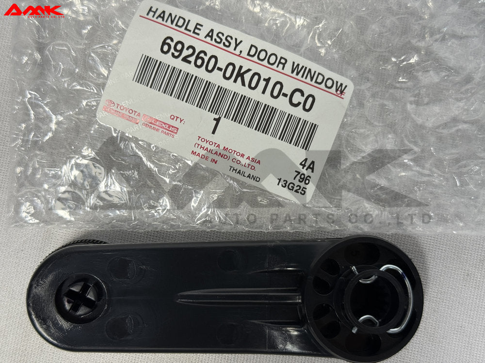 TOYOTA HANDLE ASSY, DOOR WINDOW REGULATOR 69260-0K010-C0