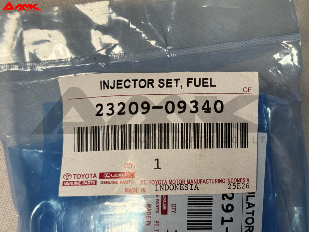 TOYOTA INJECTOR SET, FUEL 23209-09340