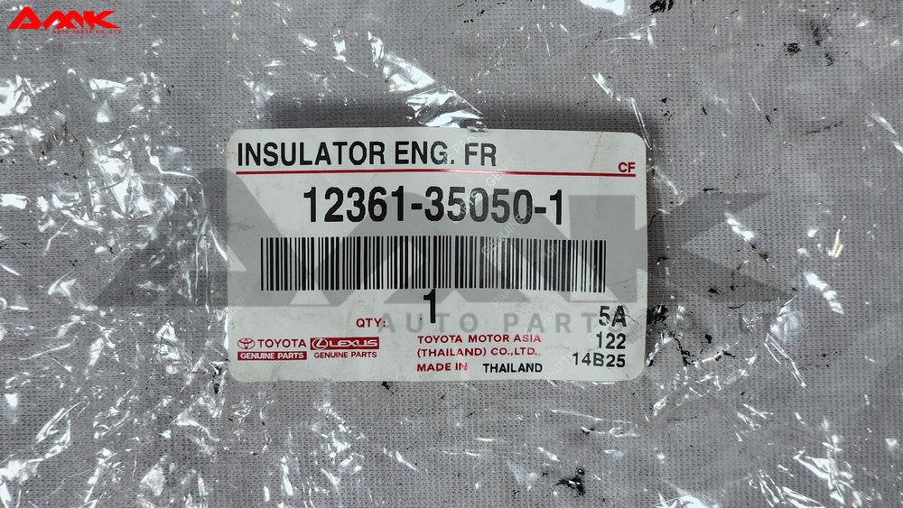 TOYOTA INSULATOR ENGINE MOUNTING FR 12361-35050-1