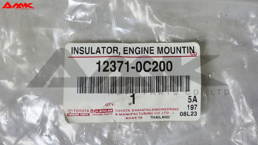 TOYOTA INSULATOR, ENGINE MOUNTING, RR 12371-0C200