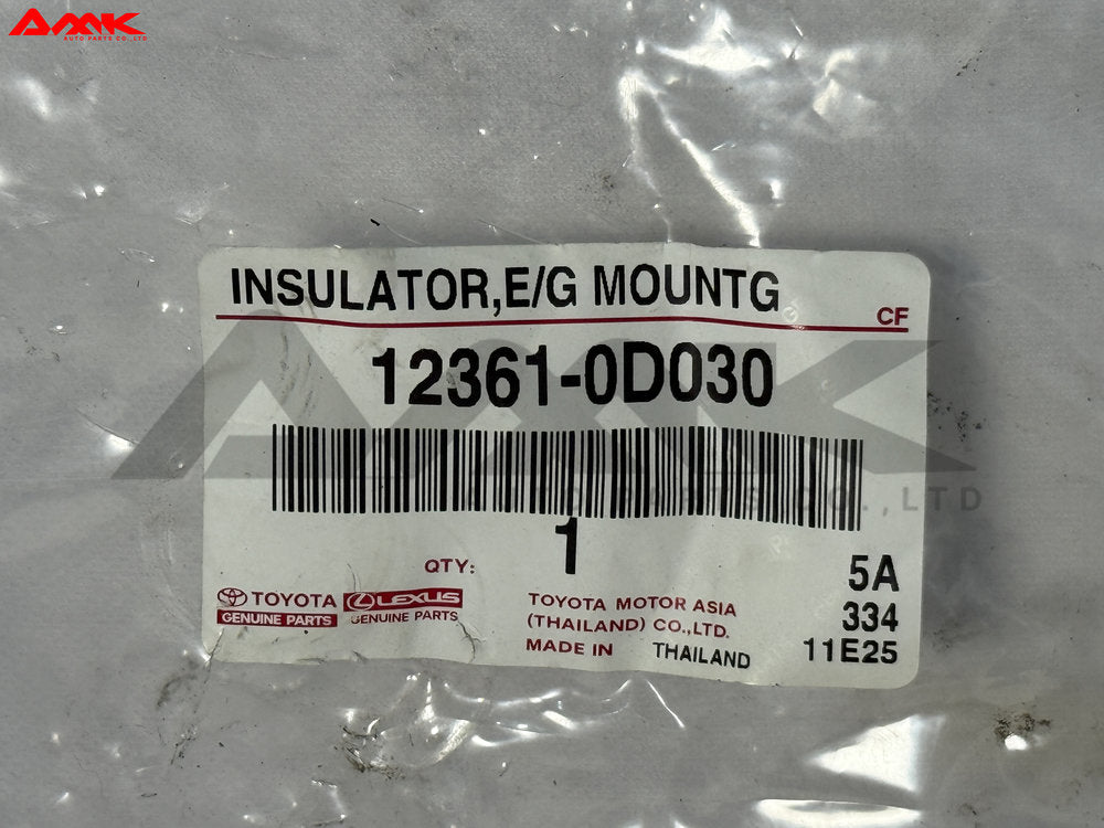 TOYOTA INSULATOR,E/G MOUNTG 12361-0D030