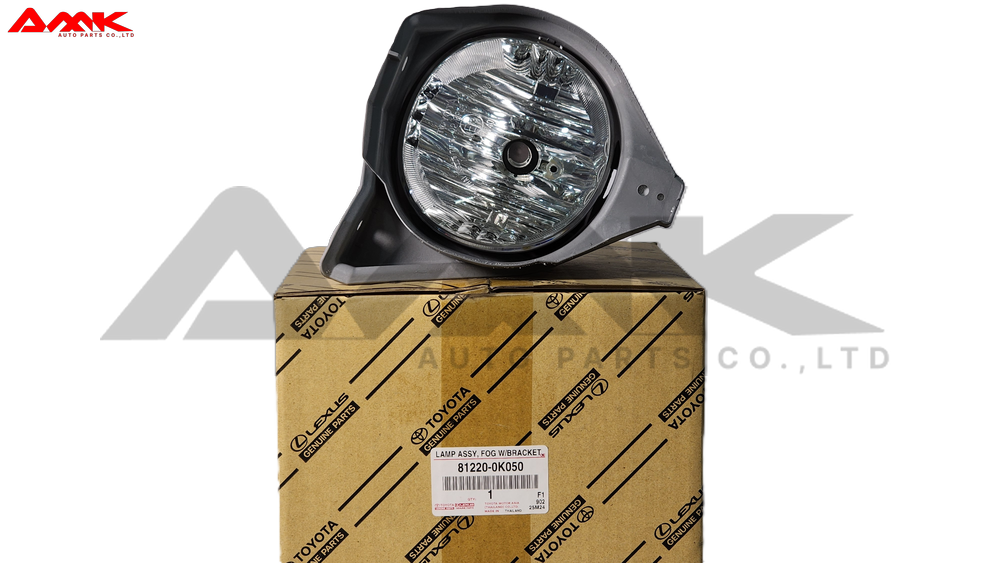TOYOTA LAMP ASSY, FOG W/BRACKET, LH 81220-0K050
