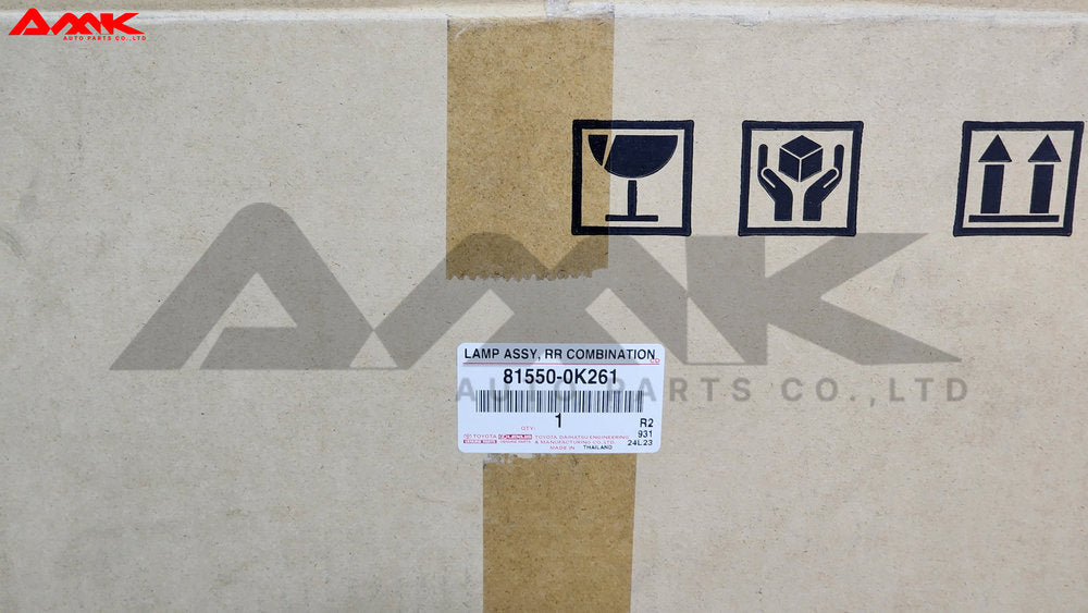 TOYOTA LAMP ASSY, RR COMBINATION, RH 81550-0K261
