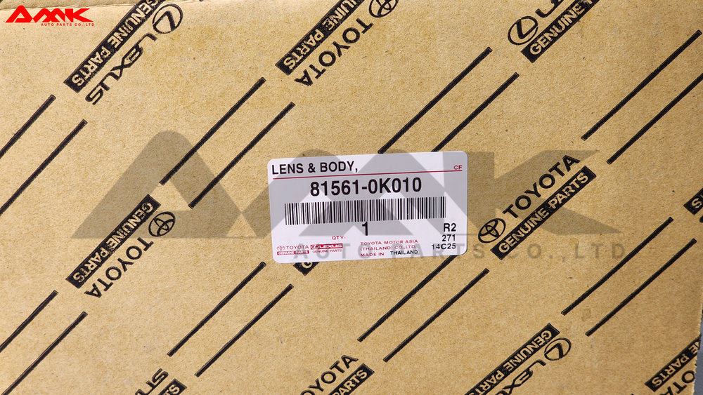 TOYOTA LENS & BODY, 81561-0K010