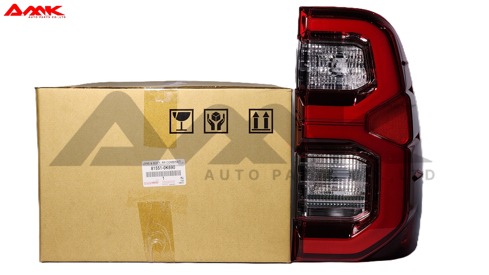 TOYOTA LENS & BODY, RR COMBINATION 81551-0K690