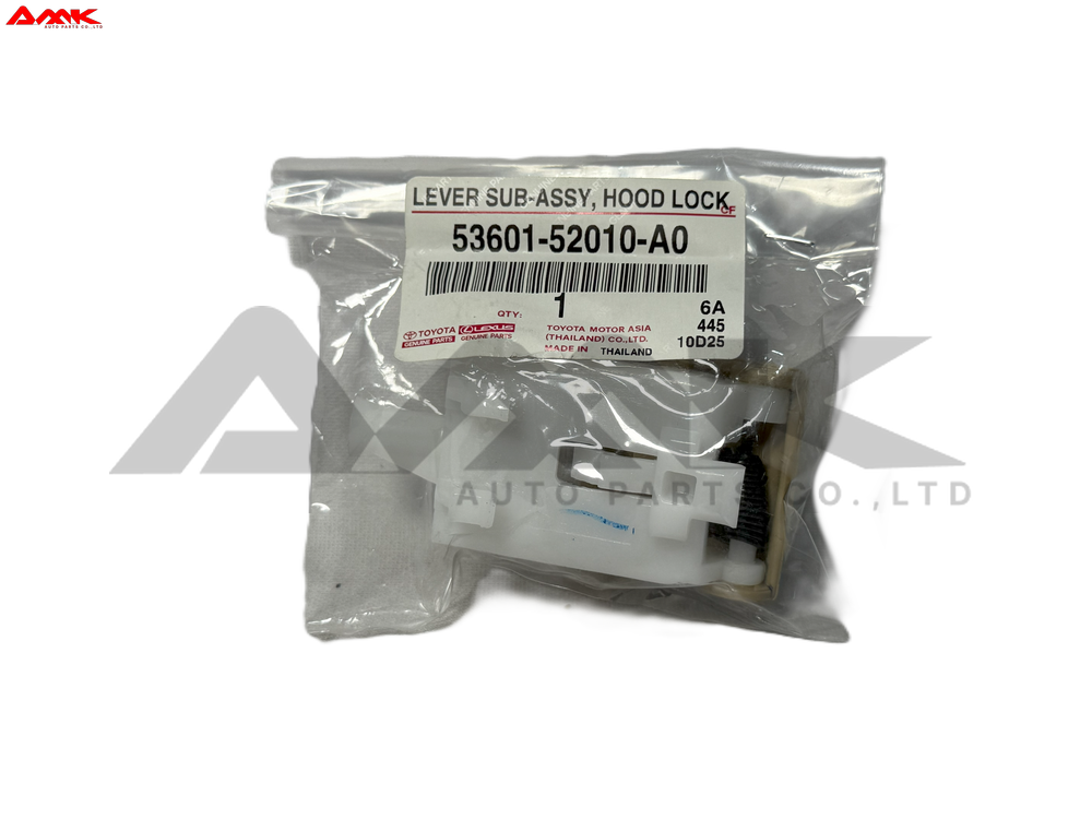 TOYOTA LEVER SUB-ASSY, HOOD LOCK 53601-52010-A0