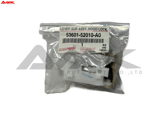TOYOTA LEVER SUB-ASSY, HOOD LOCK 53601-52010-A0