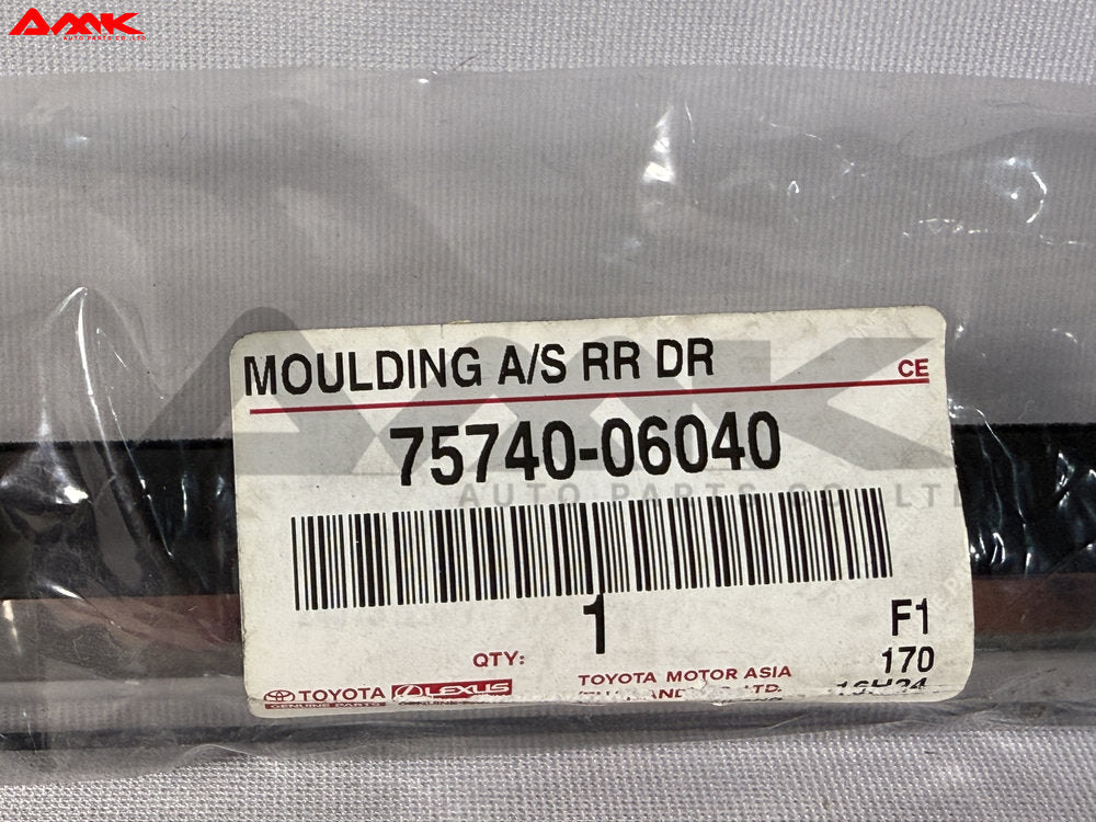 TOYOTA MOULDING ASSY REAR DOOR 75740-06040