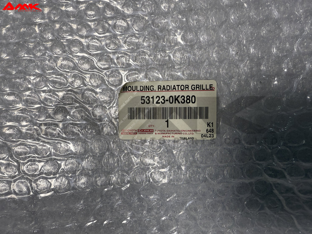 TOYOTA MOULDING, RADIATOR GRILLE 53123-0K380