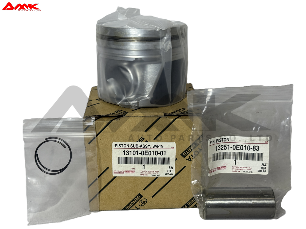 TOYOTA PISTON SUB-ASSY, W/PIN 13101-0E010-01