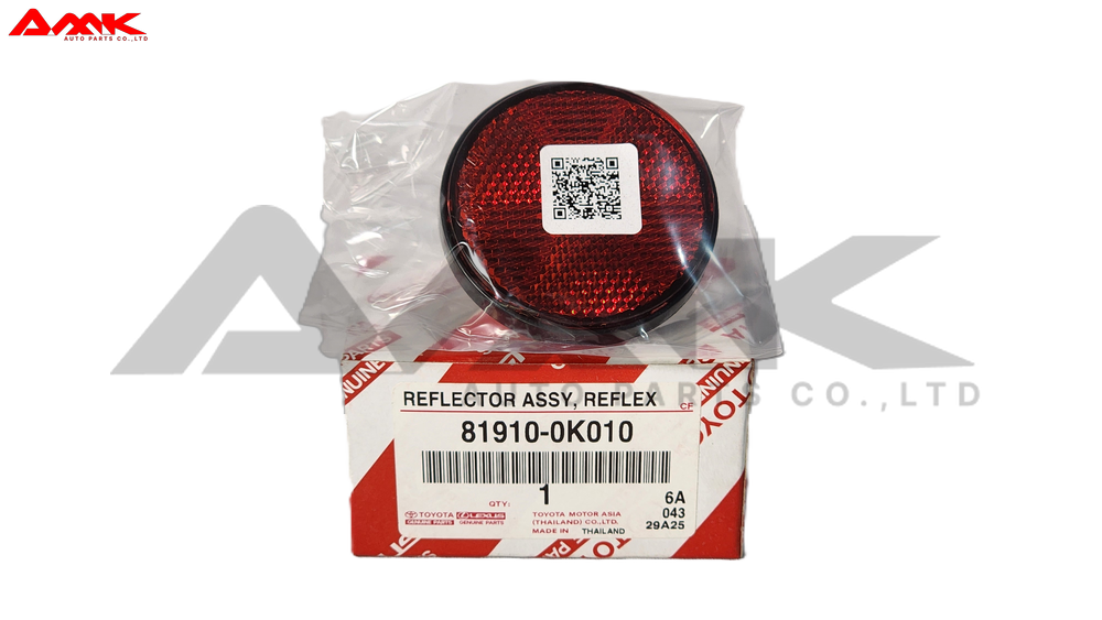 TOYOTA REFLECTOR ASSY, REFLEX 81910-0K010