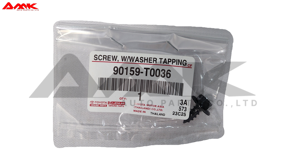 TOYOTA SCREW, W/WASHER TAPPING 90159-T0036