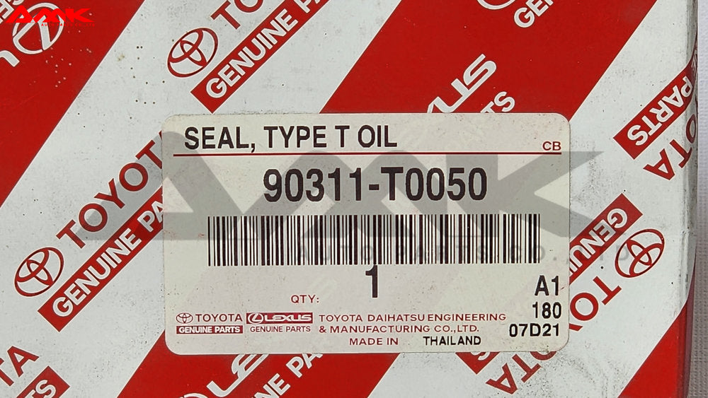 TOYOTA SEAL, TYPE T OIL 90311-T0050