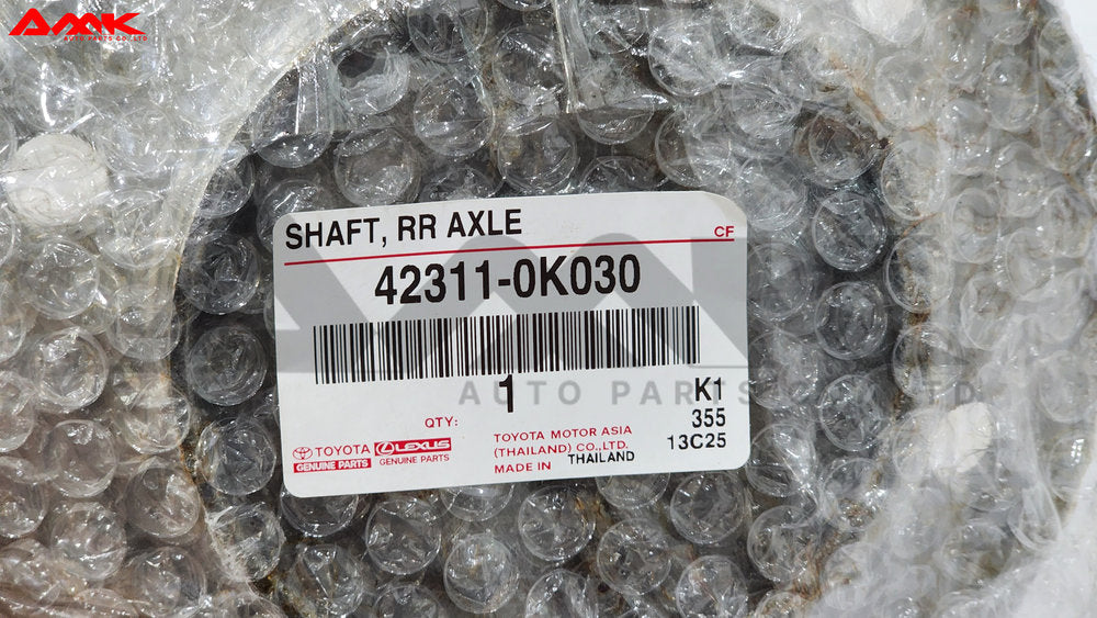 TOYOTA SHAFT, RR AXLE 42311-0K030