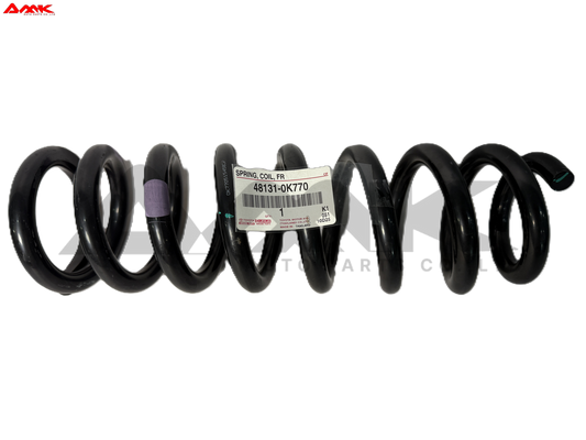 TOYOTA SPRING, COIL, FR 48131-0K770