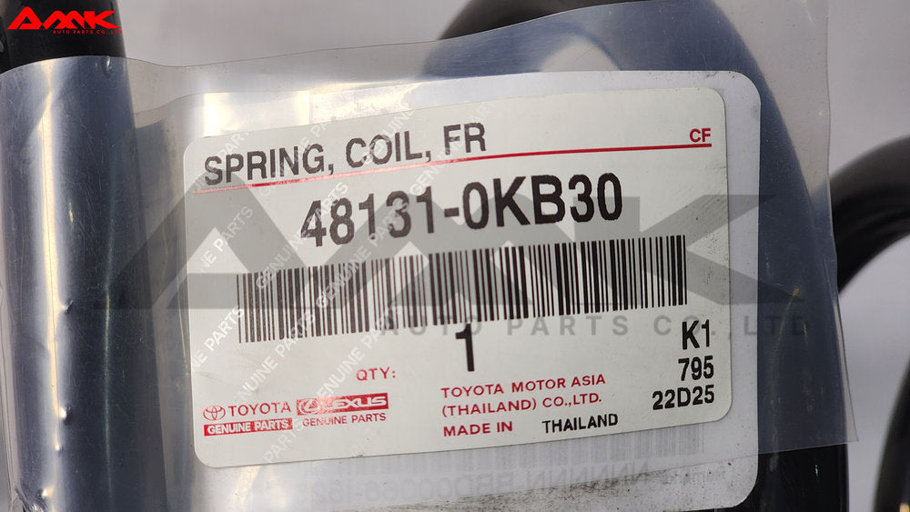 TOYOTA SPRING, COIL, FR 48131-0KB30