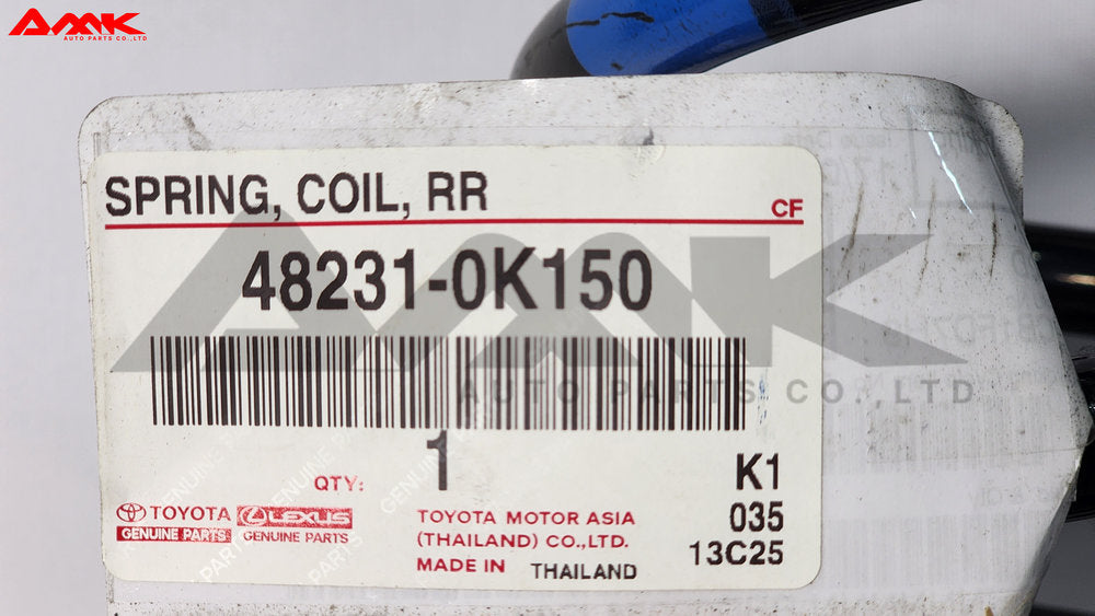 TOYOTA SPRING, COIL, RR 48231-0K150