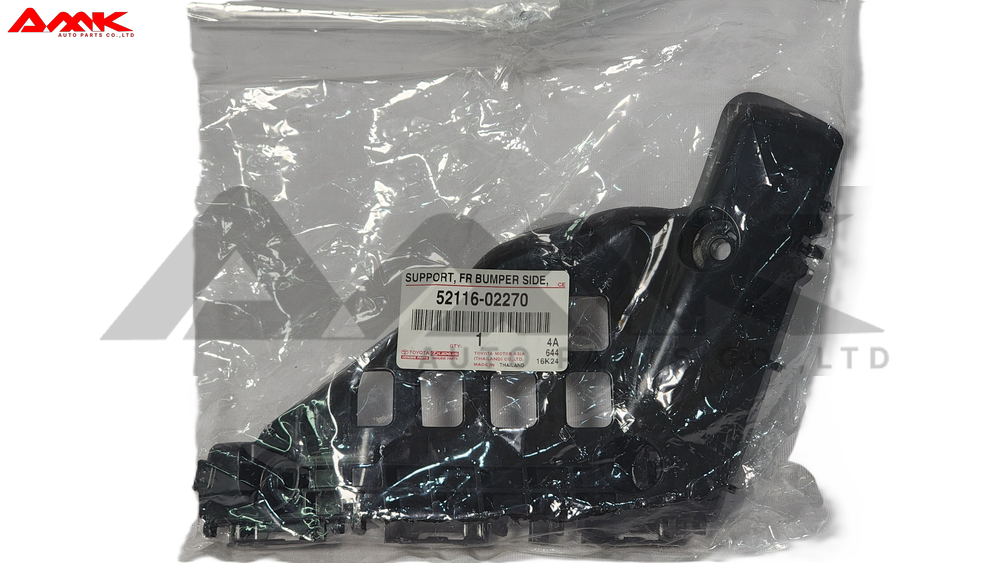 TOYOTA SUPPORT, FR BUMPER SIDE 52116-02270