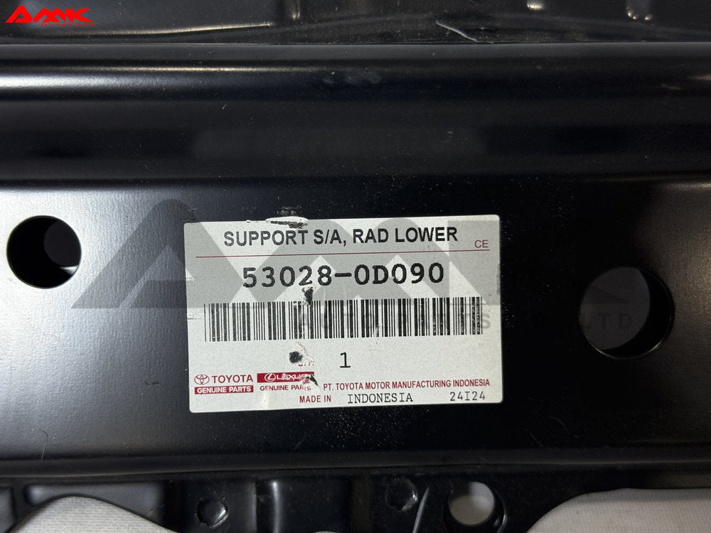 TOYOTA SUPPORT SUB-ASSY, RADIATOR LOWER 53028-0D090