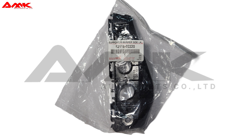 TOYOTA SUPPORT,FR BUMPER SIDE LH 52116-02220