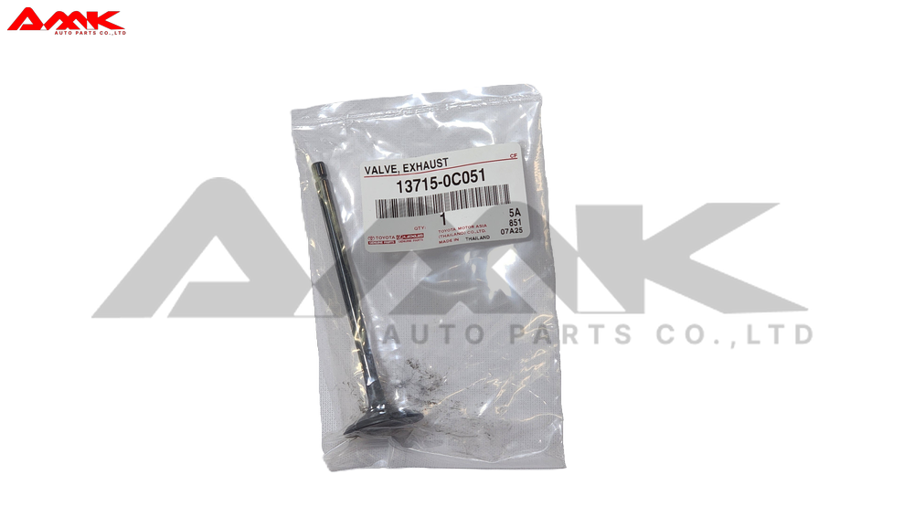 TOYOTA VALVE, EXHAUST 13715-0C051