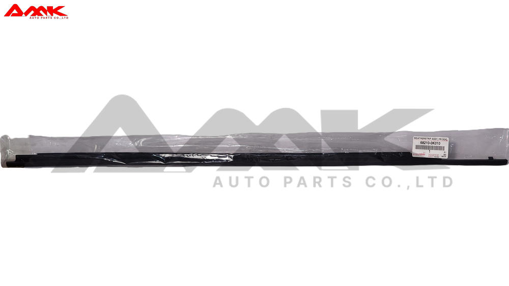 TOYOTA WEATHERSTRIP ASSY, FR DOOR GLASS, OUT LH 68210-0K010