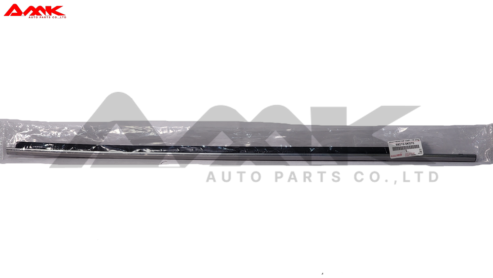TOYOTA WEATHERSTRIP ASSY, FR DOOR GLASS, OUT LH 68210-0K070